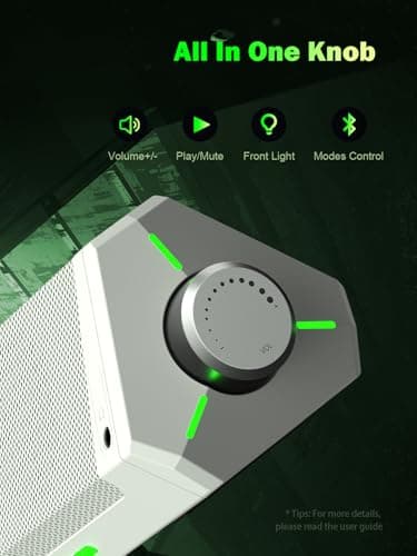 Bluedee Computer Speakers, Bluetooth Computer Soundbar, HiFi Stereo, 3.5mm Aux-in Connection, USB Powered Computer Speakers for Desktop Monitor, PC, Laptop, Tablets 5