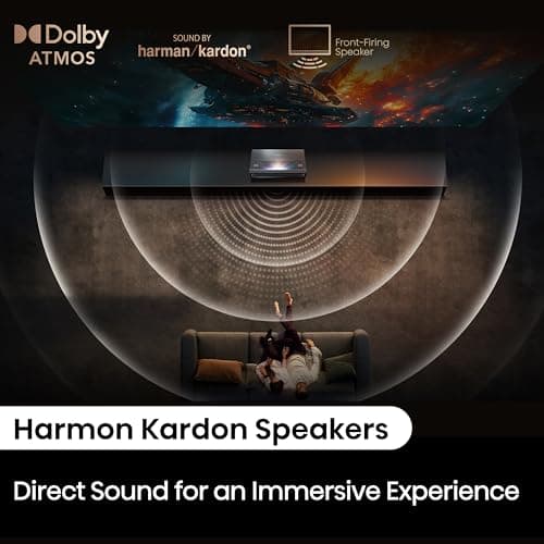 Hisense PX3-PRO Ultra Short Throw Triple Laser Projector, 4K UHD, 80” – 150”, 3,000 Lumens, 3000:1 Contrast, Dolby Vision & Atmos, IMAX Enhanced, 240 High Refresh Rate, Google TV, Designed for Xbox 16