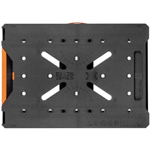 Klein Tools 54410MB MODbox Work Bench, Folding Work Table, Lightweight Portable Workstation, 1000-Pound Capacity, 39.25 x 23.75 x 30.9-Inch, Compatible with MODbox Rail System 15