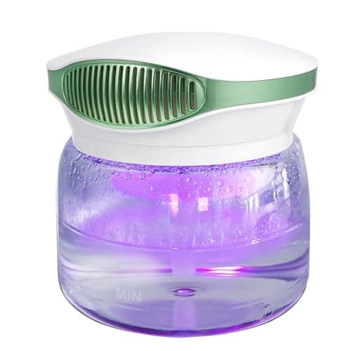 HimAoto Water Air Purifier for Home, Air Washer Aroma Diffuser, Rainbow Air Purifier, Air Washer Humidifier, Essential Oils Aroma Fresher With Night light for Home, Office, Bedroom