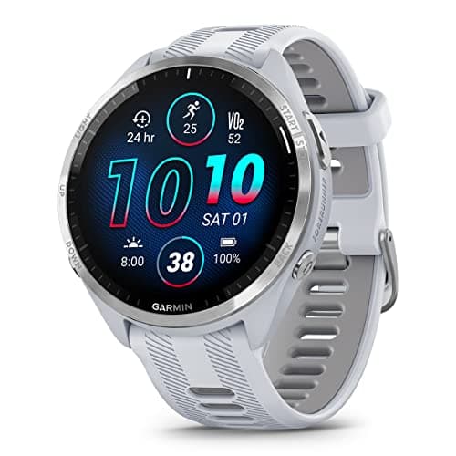 PlayBetter Garmin Forerunner 965 (Whitestone/Gray) Running & Triathlon GPS Smartwatch Bundle - Bright AMOLED Display, Lightweight, 31-Hour Battery - Includes Screen Protectors & Portable Charger 5