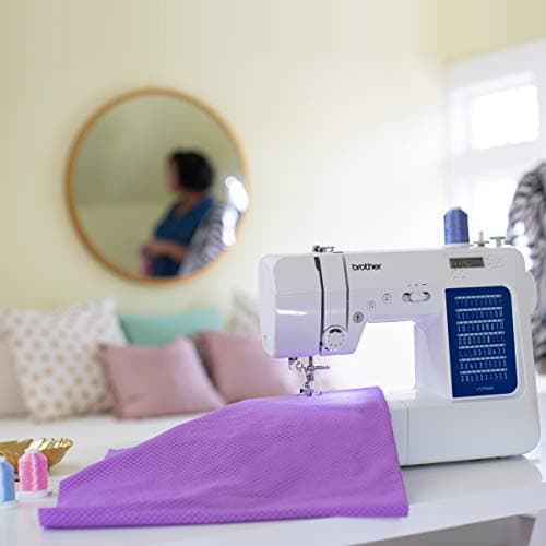Brother CS7000X Computerized Sewing and Quilting Machine, 70 Built-in Stitches, LCD Display, Wide Table, 10 Included Feet, White 9