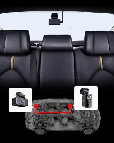 Vantrue E360, E2 2.7K Adjustable Rear Camera with 20ft Cable, WDR, Super Night Vision, Fit for Most Cars SUV, Pickup, Truck, Jeeps Minivan and Sedans 5