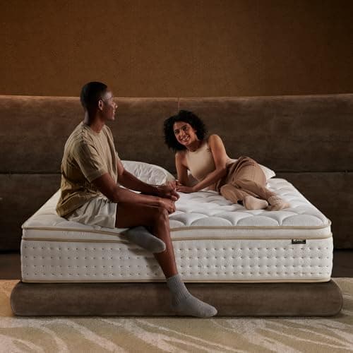 Queen Mattress,14 Inch Queen Size Mattresses in a Box,Memory Foam Hybrid Mattress,with Individual Pocket Spring for Motion Isolation & Silent Sleep&Lumbar Support & Pressure Relief,Medium Firm