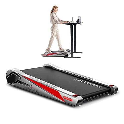 Egofit Walker Pro/Plus Under Desk Walking Treadmill for Working from Home, Compact Walking-Only Treadmill with Fixed 5% Incline for Office Use, Quiet Operation, App & Remote Control