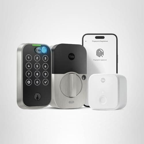 Yale Assure Lock 2 Touch Deadbolt, Satin Nickel Keyed Smart Entry Door Lock with Wi-Fi Connected Touchscreen Keypad and Fingerprint Scanner for Vacation Rental Hosts, YRD420-F-CB1-619 12