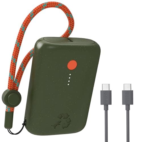 Nimble Champ Portable Charger, 10,000mAh Power Bank Fast Charging, 20W Dual USB-C Battery Pack with Cable, Travel Essential Power Bank for iPhone Laptops Galaxy Tablet Pixel iPad Macbook Kindle Airpod