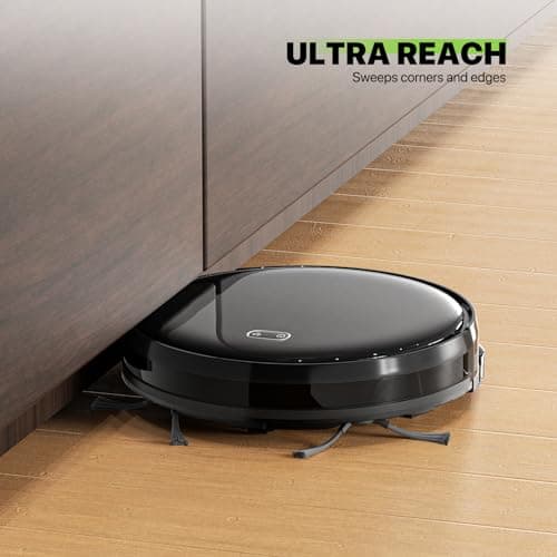 Magshion Robot Vacuum Cleaner, 2800Pa Strong Suction, App Control, 120 Mins Runtime, Self-Charging, 2 in 1 Mopping Robot Vacuum with Watertank and Dustbin, for Low Carpet Pet Hair Hard Floors 12