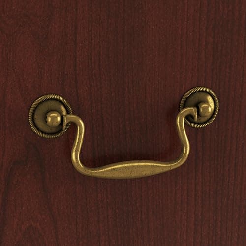 Bush Furniture Saratoga 2 Drawer Lateral File Cabinet in Harvest Cherry, Document Storage Chest for Home Office 7