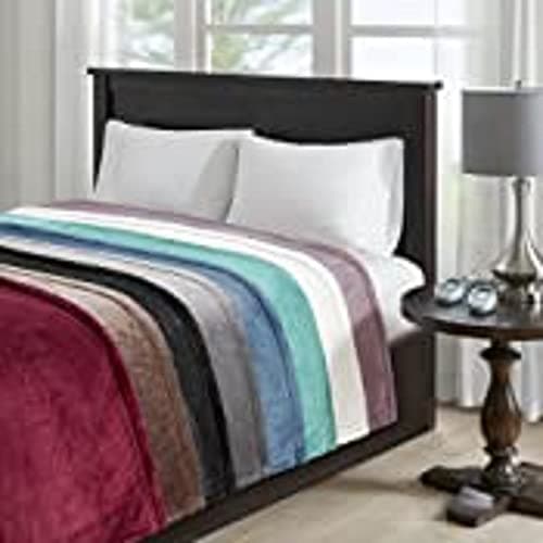 Beautyrest Heated Electric Blanket for Cold Weather, Fast Heating Heated Blanket, Auto Shut Off, Virtually Zero EMF, Multi Heat Setting, UL Certified, Ivory Queen (90 inx84 in) 9