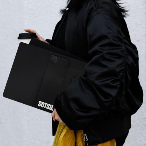 SOTSU FlipAction Pro 16" Gen2 Premium Portable Monitor | Super Compact | Pivot Rotate | 2560x1600 DCI P3 | 120Hz | 400 Nits | Full Metal CNC | Perfect Match for Mac and Windows (Universe Black) 7