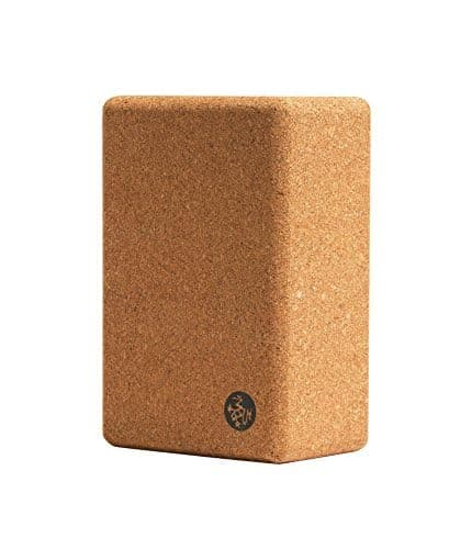 Manduka Yoga Cork Block - Yoga Prop and Accessory, Good for Travel, Comfortable Edges, Lightweight, Extra Firm Cork, 4" x 6" x 9" (10 x 15 x 22.5 cm) 5