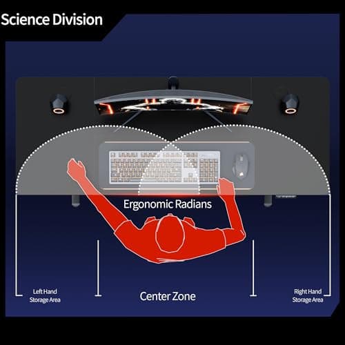Shintenchi Standing Desk, 63x24 Inch Height Adjustable Electric Sit Stand up Desk, Ergonomic Rising Computer Table, Modern Lift Gaming Desk Workstation for Home Office, White 7