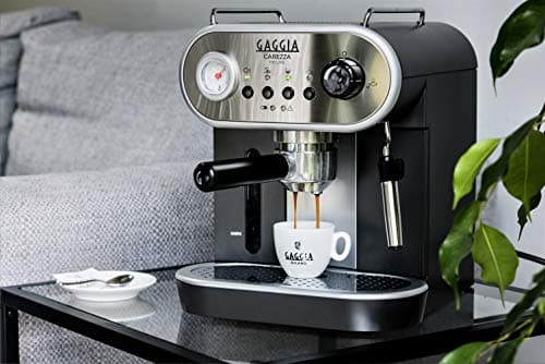 Gaggia Carezza De Luxe Espresso Machine, 47oz, Silver 5