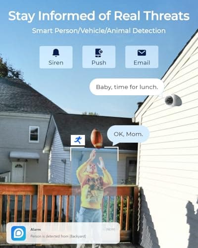 REOLINK 4K 8MP 180° Dual-Lens PoE IP Camera, IK10 Vandal-Proof, Person/Vehicle/Animal Detection, Spotlight Color Night Vision, 2 Way Talk, IP67 Weatherproof, No PT Supported, Duo 2V PoE 5