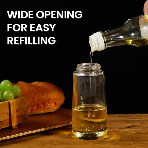 Deziggur Oil Sprayer for Cooking, Olive Oil Sprayer Mister, Olive Oil Spray Bottle for Cooking, Salads, BBQs and More (White) 6