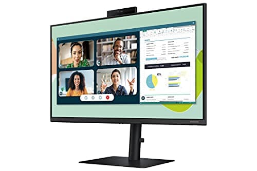 SAMSUNG S40VA Series 24-Inch Computer Monitor, HDMI Monitor, 75Hz Monitor, IPS Monitor, Built-in Webcam, Built-in Speaker & Mic, FreeSync Premium (LS24A400VENXZA) 7