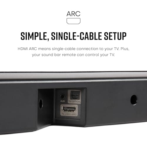 Polk Audio Signa S2 Sound Bar for Smart TV with Subwoofer, Wireless – Exclusive VoiceAdjust Technology, Ultra-Slim Design, Works with 4K & HD TVs, HDMI & Optical, Bluetooth, Wireless Streaming 6