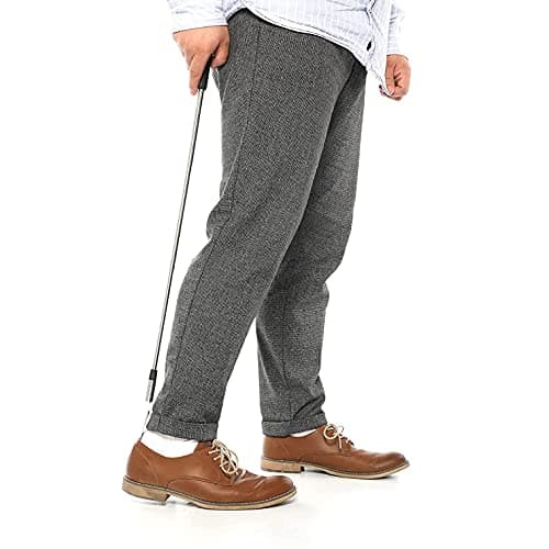 Fanwer Extendable Shoe Horn Long Handle for Seniors, Twist to Lock, 16" to 31"Adjustable, Stainless Steel Telescopic Shoehorn for Men Women, Metal Travel Shoe Horn, Shoe Helper Tool 8