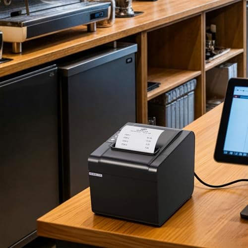 Rongta POS Printer, 80mm USB Thermal Receipt Printer, Restaurant Kitchen Printer with Auto Cutter Support Cash Drawer,USB Serial Ethernet Interface for Windows/Mac/Linux,Do Not Square (RP326) 7