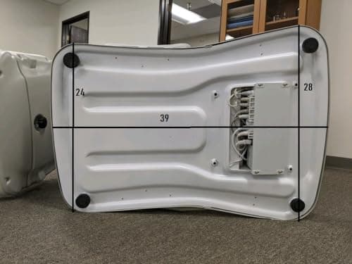 Silver Fox - Facial Chair for Esthetician, Electric Spa Treatment Chair with 4 Motors, Professional Beauty Bed, Adjustable Salon Treatment Table with 240° Rotation - 2246EB, Black 8