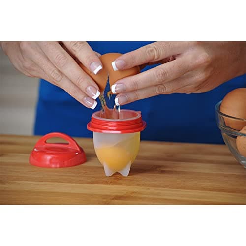 Egglettes Egg Cooker - Hard Boiled Eggs without the Shell, 4 Egg Cups 7