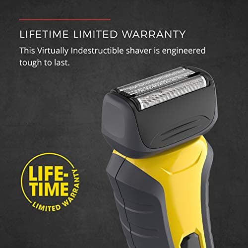 Remington Virtually Indestructible Foil Shaver for male 5100 PF7855, Yellow 8