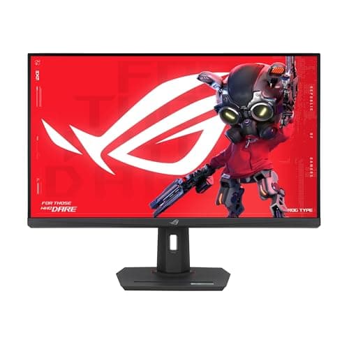 ASUS ROG Strix 32” 4K HDR Gaming Monitor (XG32UCG) – 3840x2160, Dual Mode (4K 160Hz/FHD 320Hz), 0.3ms, Fast IPS, Extreme Low Motion Blur Sync, USB-C, G-SYNC Compatible, Tripod Socket, 3 yr Warranty