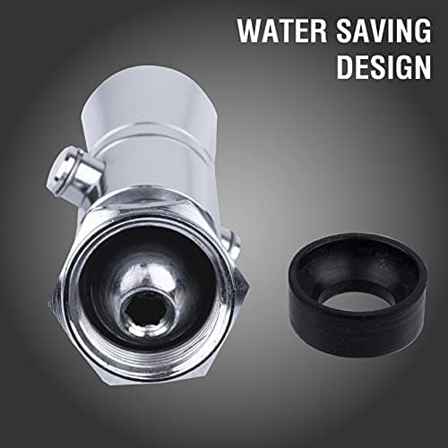 LDR Industries 520 1100CP-18 Water Saving Showerhead with Push Button Flow Control, Chrome Plated Brass 5