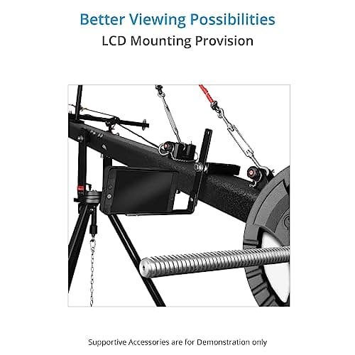 PROAIM Wave-5P 32ft/10m Camera Jib Crane Flight Production Package with Tripod Stand, Dolly & Pan Tilt Support Weight up to 21kg/46lbs. (P-W5P-FLT) 8