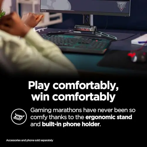 Lenovo Legion Y27h-30 Monitor - Gaming Monitor - 27" QHD Display - Overclocked 180z Refresh Rate - Lenovo Artery Software - AMD FreeSync™ Premium - 0.5ms MPRT - Raven Black NearEdgeless Design 6