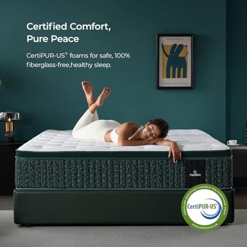 14 Inch Queen Hybrid Mattress – Medium Firm, Cooling Gel Memory Foam & Zoned Pocket Coils – Supportive Comfort, Motion Isolation & Pressure Relief 5