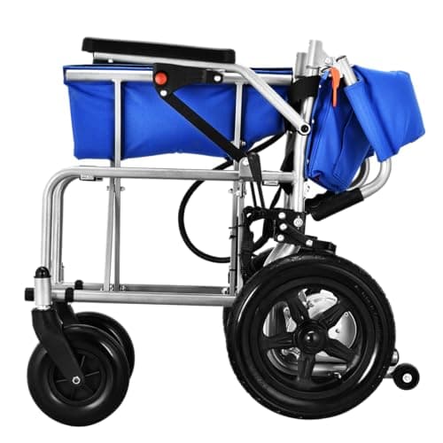 Klano KL20- Lightweight (Only 40lbs) Foldable Electric Wheelchair for Seniors - 2x250W Motor Power - Travel Size - Airline Approved - User Friendly - Long Range - 12 mi Cruise Range (Model3) 8