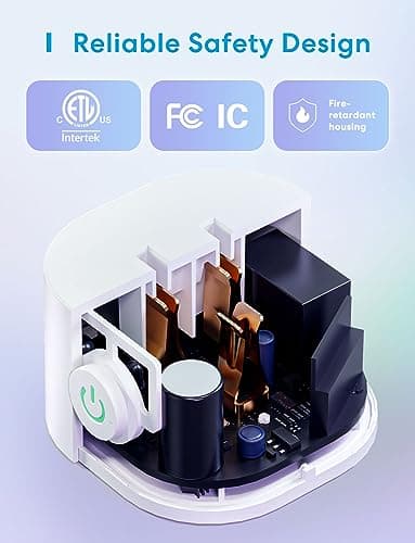 meross Matter Smart Plug Mini, FFS Easy Setup, 100% Privacy Smart Outlet, Compact Size, Support Apple Home, Alexa, Google Home with Schedule and Timer, App and Voice Control, 2.4G Wi-Fi Only (4 Pack) 9