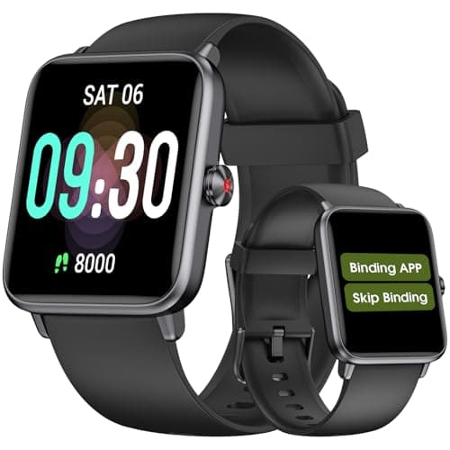 Pedometer Watch Senior Friendly No App/Phone Required, Waterproof Fitness Tracker Watch with Step Counter Calories/Sleep Tracker for Walking Running for Men Women