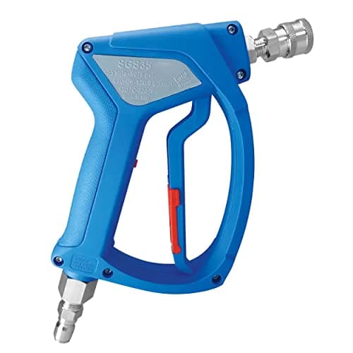 MTM Hydro Acqualine SGS35 Pressure Washer Gun with Stainless Steel Quick Connect Fittings and Live Swivel, High Pressure 5000 PSI Commercial Grade