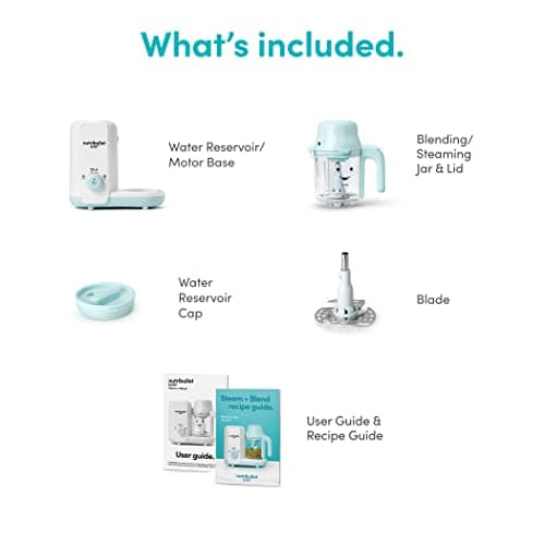nutribullet Baby Steam + Blend, White/Blue 10