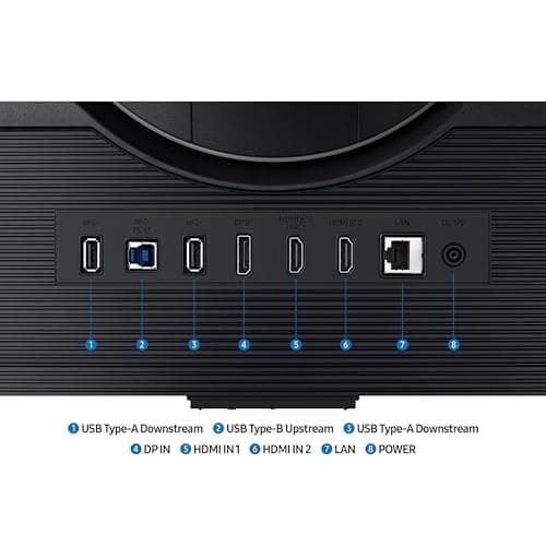 Samsung 32” Odyssey G7 (G70D) 4K UHD IPS 144Hz 1ms(GtG) Smart Gaming Monitor, G-Sync Compatible, AMD Freesync Premium, Vivid Colors, Adjustable Stand, Black Equalizer, LS32DG702ENXZA 11