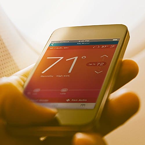 Sensi Smart Thermostat, 100 Years Of Expertise, Wi-Fi, Data Privacy, Programmable, Easy DIY Install, Works With Alexa, Energy Star Certified, Mobile App, ST55 12