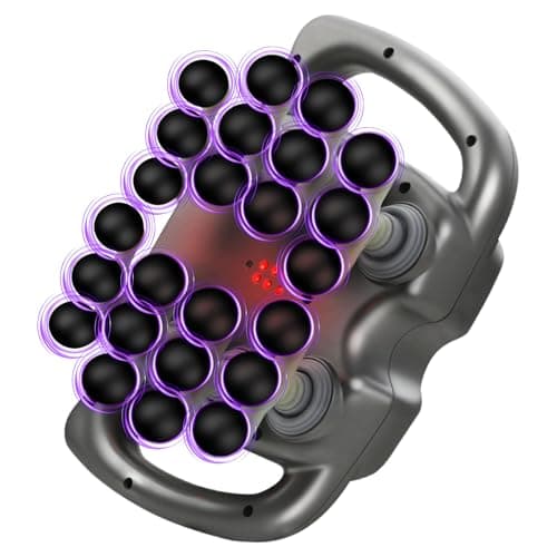 Fakosre 24 Haed Massage Gun, Massage Gun Deep Tissue with 9 Modes 99 Intensities, Quiet Multi Head Massage Guns for Backs, Shoulders, Legs, Foot and Full Body Muscle Pain Relief