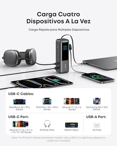 Anker Laptop Power Bank Laptop Charger (Black) 5