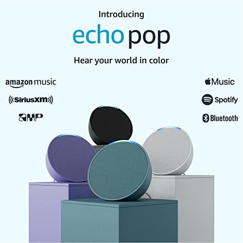 Amazon Echo Pop (newest model), Our smallest speaker, Designed for Alexa+, Fits in any room, Midnight Teal 12