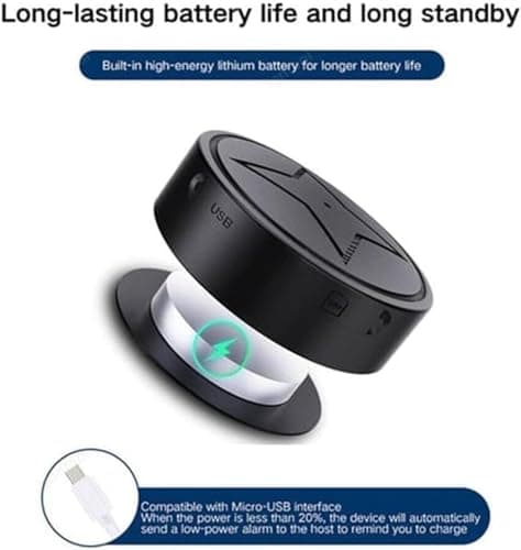 GPS Tracker for Vehicles, Strong Magnetic Car Vehicle Tracking Anti-Lost, No Monthly Fee, No Subscription, Multi-Function GPS Mini Locator with Free App (PG12-10) 6