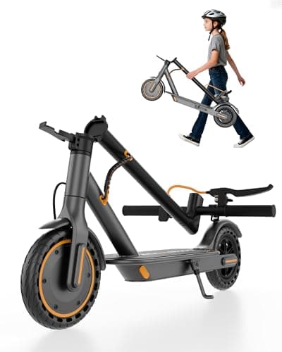 MAXSHOT Electric Scooter Adults & Big Kids, Top Speed 9/16/19/22MPH, 10/12/16/21/50Miles Range, 6.5"/8.5"/14" Tires Folding Commuter Escooter with Dual Suspension for Commuting, APP Control