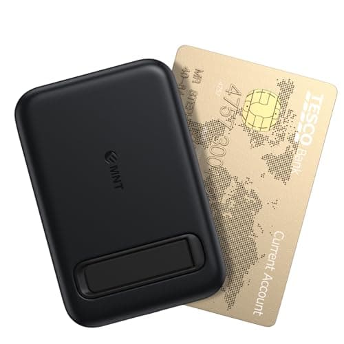 EMNT Mini Portable Charger, Portable Charger for iPhone, 5200mAh Smallest Power Bank with Built-in Cable, Battery Pack Compatible with iPhone 14, Plus, Pro Max,13,12,11,XS,XR,X,8,7,6s,AirPods etc 8