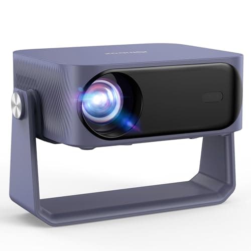 [1200 ANSI/Auto Focus & Keystone/Built-in APPs] 4K Outdoor Projector with Wifi and Bluetooth, Smart Portable Proyector with Built in Apps YouTube/PrimeVideo & Dolby, Home Theater with HDR10+