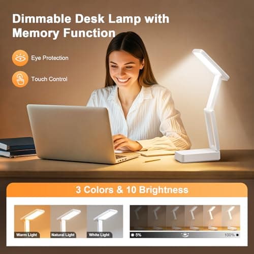 Rechargeable Lamps Cordless Lamps,6000mAh Battery Powered Lamp,3 Colors+Dimmable Desk Light,Rechargeable Table Lamp with USB Charging Port+45min-Timer,Wireless & Portable Light,Battery Operated Lights 3