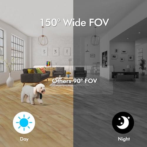 LEYOSOV Wireless Security Camera A20 Plus, 120-Day Standby Battery Camera for Home, 4K Live View, Portable, App Controlled, Indoor with Auto Night Vision & Real-time Motion Alerts 7