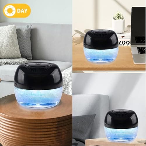 ap airpleasure Purifier Air Washer, Air Fresher Aroma Diffuser for Home, Office, Air Purifier with Night Light (Black) 9