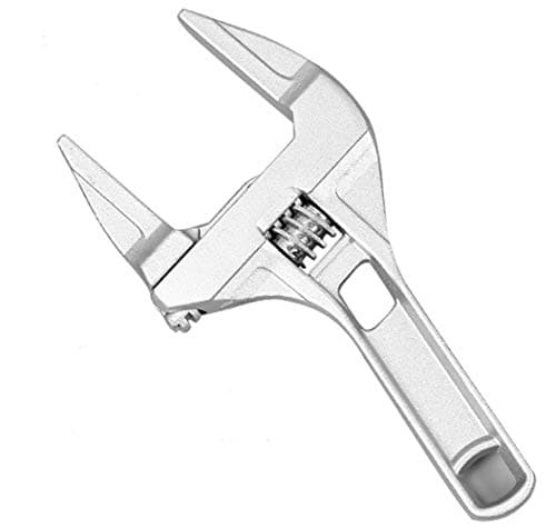 Sehfupoye 8 Inch Adjustable Wrench Aluminum Alloy Spanner Shank Plumber Large Opening Bathroom Wrenche Wide Jaw 6-68mm